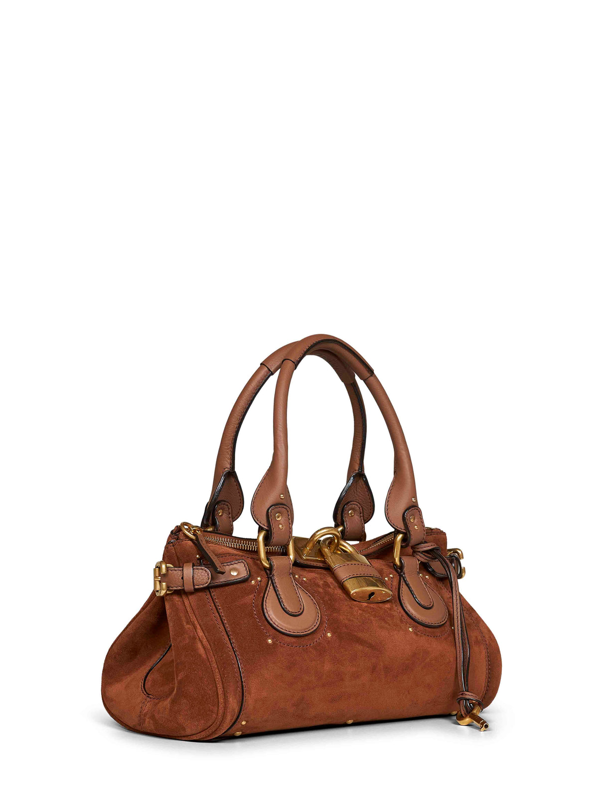 Chloé Women Vintage Brown Paddington Handbag