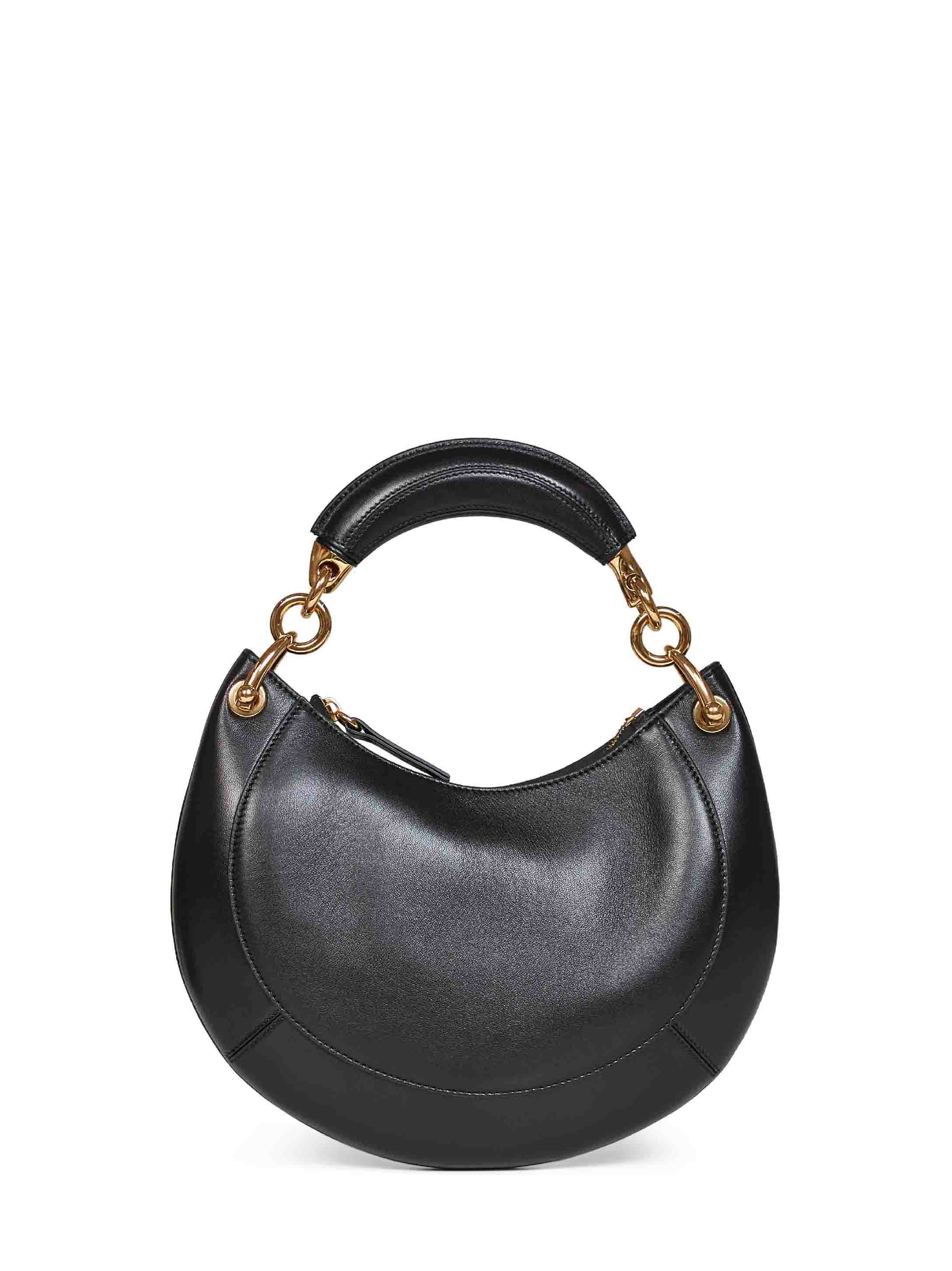 CHLOé Chloé Women Black Banana Small Hobo Bag