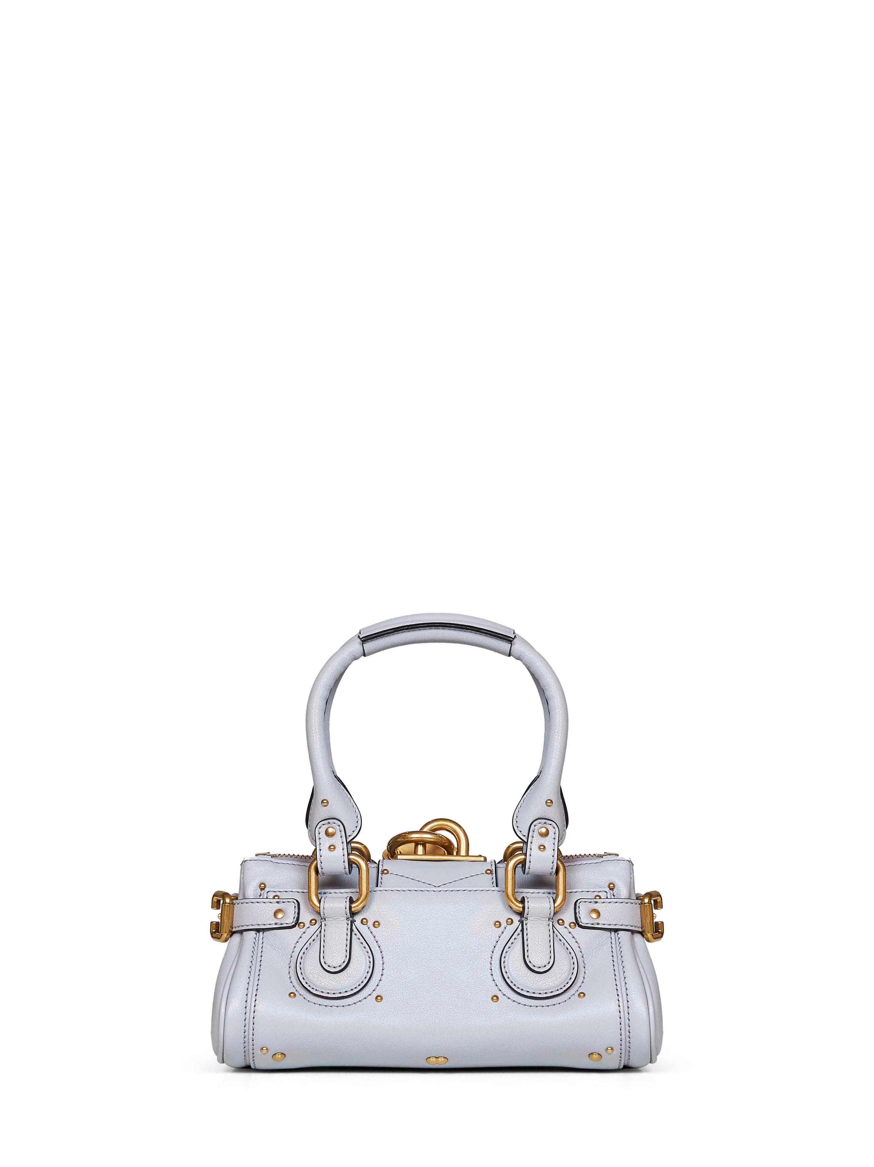 CHLOé Chloé Women Greyish Blue Paddington Small Handbag