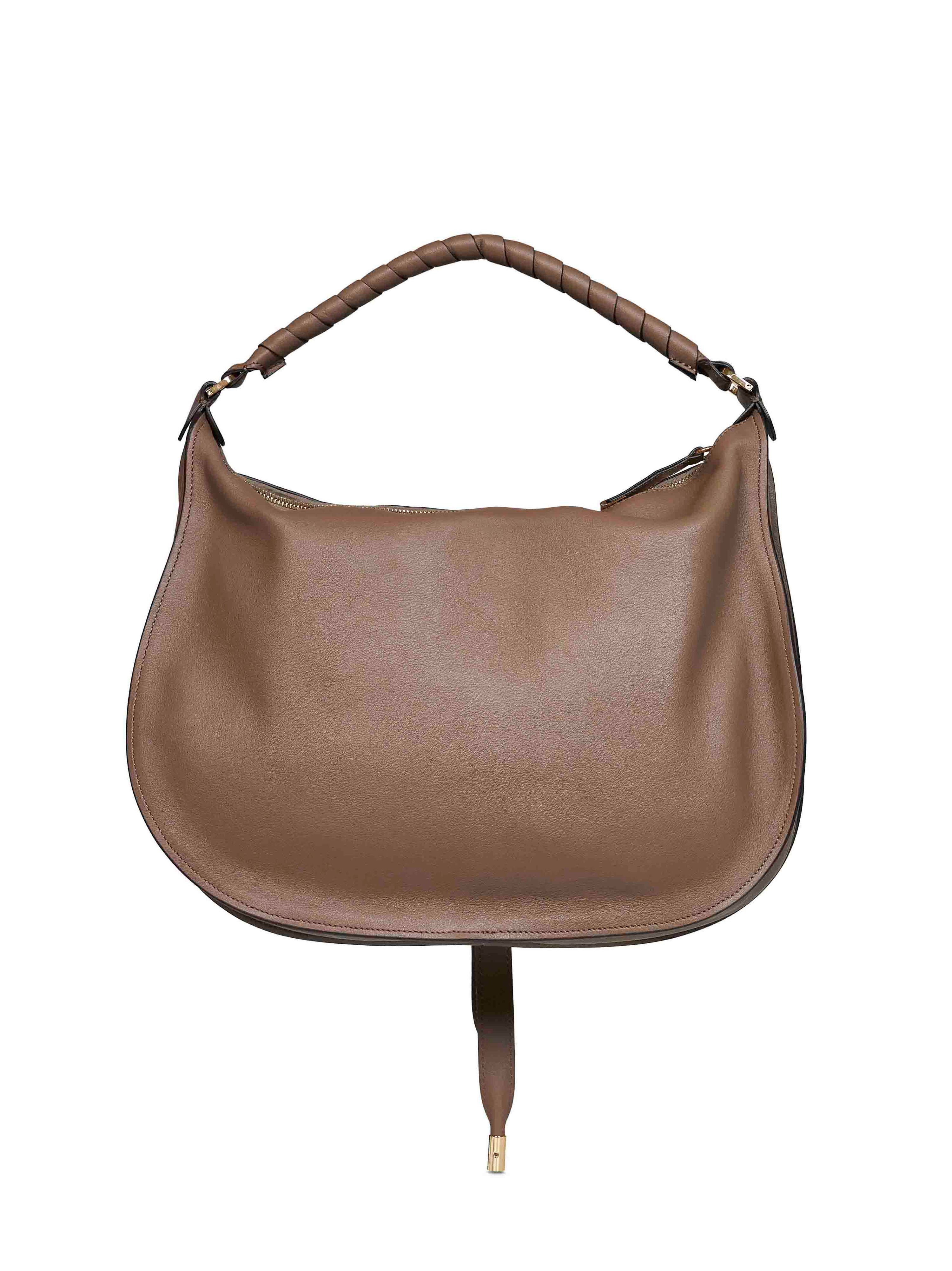 CHLOé Chloé Women Deep Taupe Marcie Small Shoulder Bag