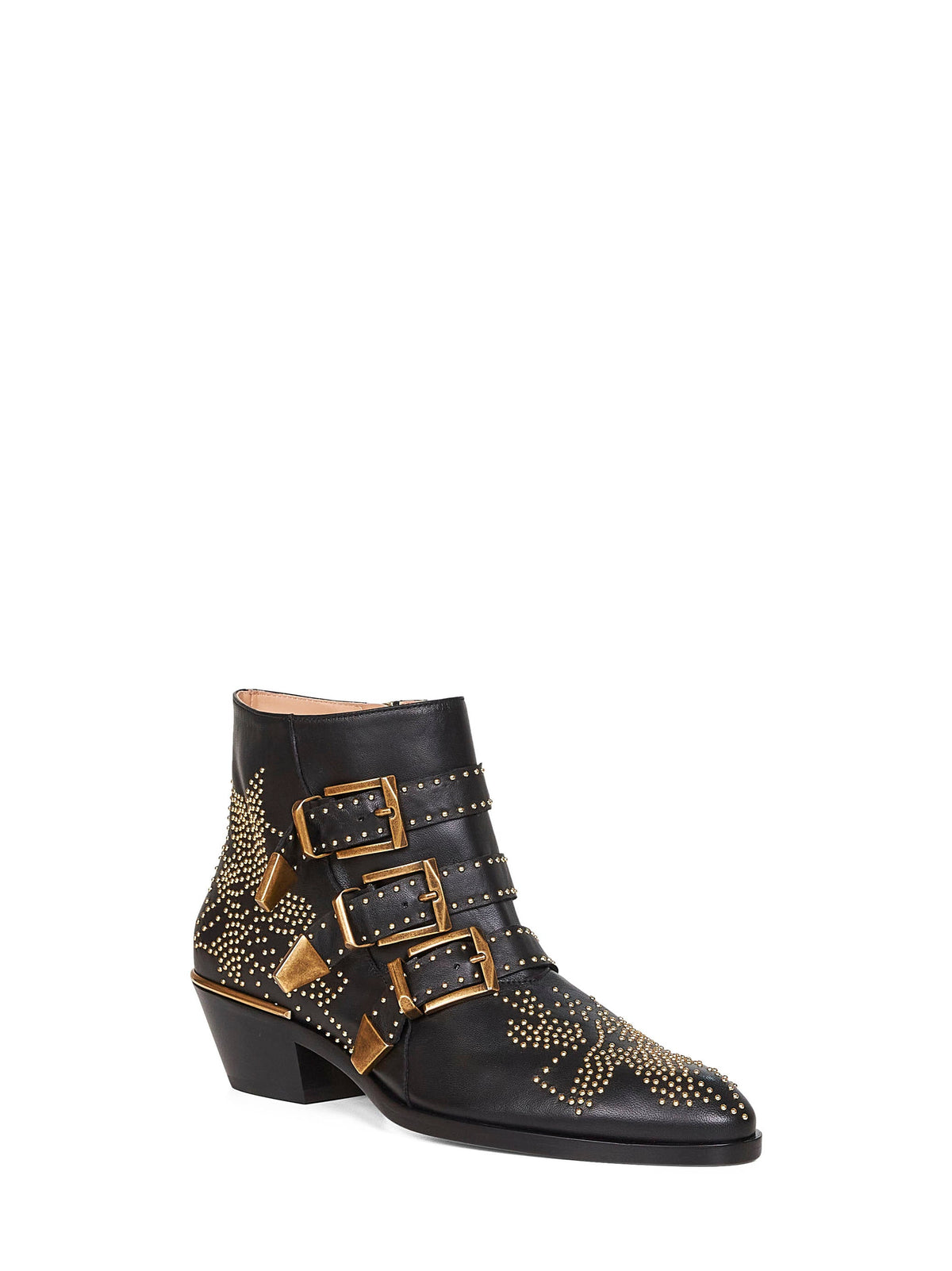 CHLOé Chloé Women Black Nappa Leather Susanna Ankle Boots