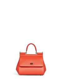 Dolce & Gabbana Women Orange Small Sicily Handbag