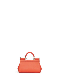 Dolce & Gabbana Women Orange Mini Sicily Handbag