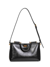 Dolce & Gabbana Women Black Vittoria Medium Handbag With Shoulder Strap