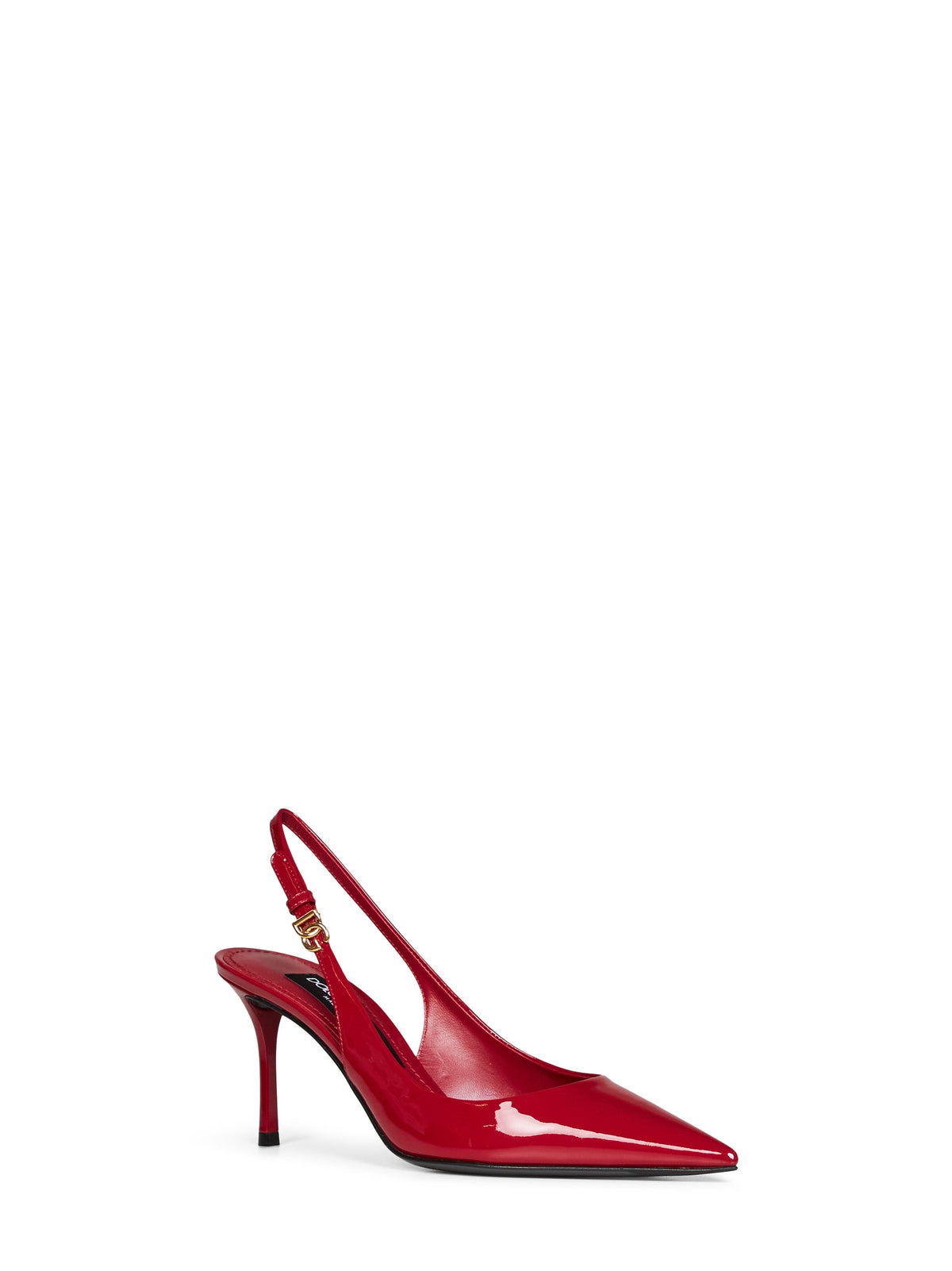 DOLCE & GABBANA Dolce & Gabbana Women Red Patent Leather Slingback Pumps