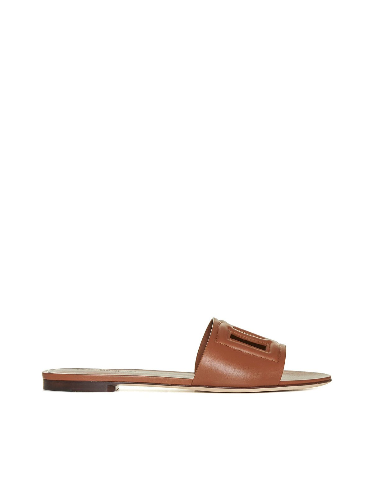 DOLCE & GABBANA Dolce & Gabbana Women Calfskin Slides By Dolce & Gabbana
