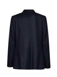 DOLCE & GABBANA Dolce & Gabbana Men Blue Stretch Wool Martini Light Double-Breasted Jacket