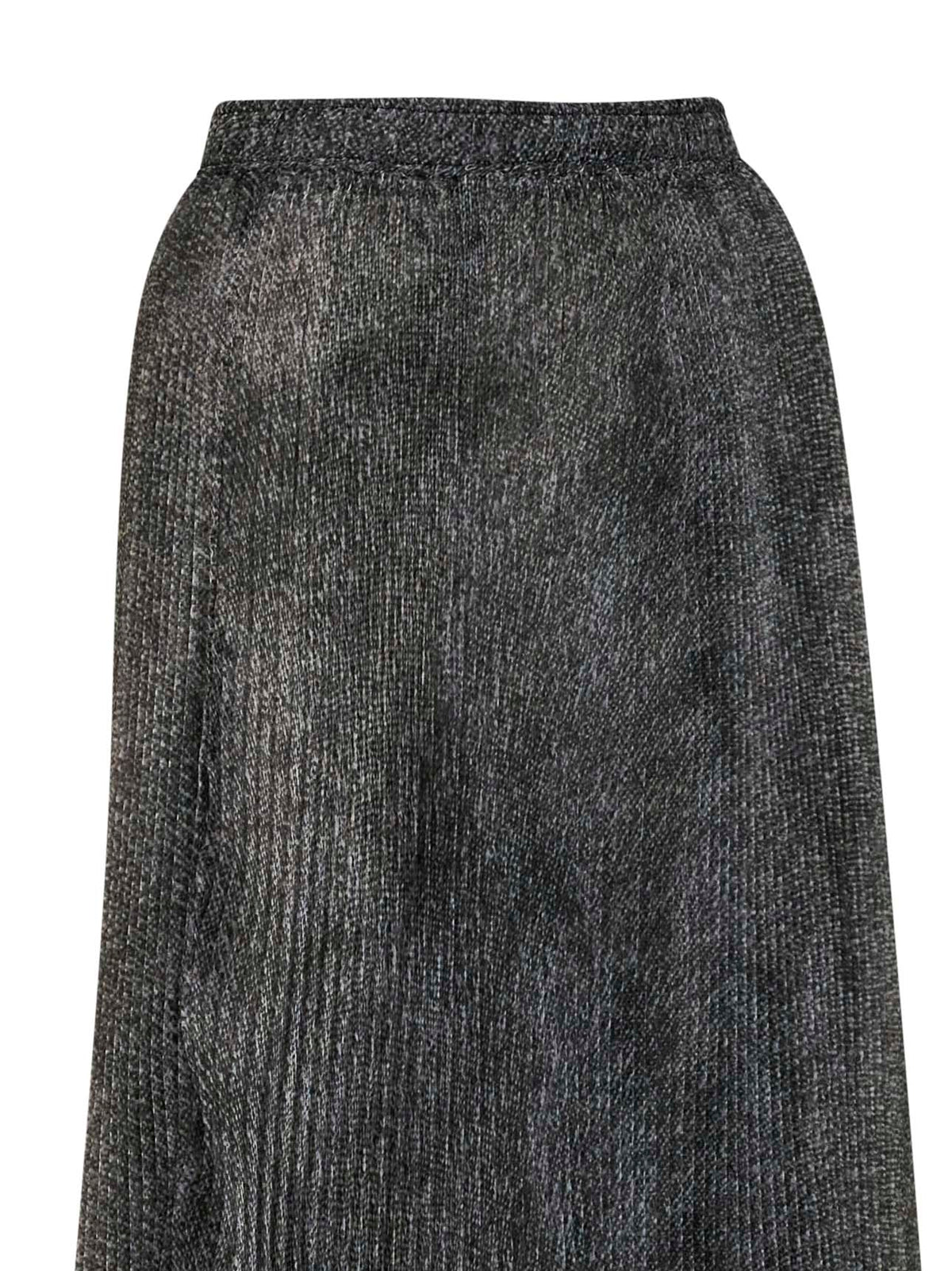 Ermanno Scervino Women Knickerbocker-Print Organza Midi Pleated Skirt