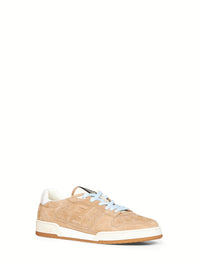 FENDI Fendi Men Beige Match Low-Top Sneakers