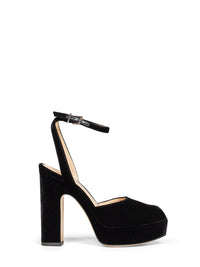 FENDI Fendi Women Black Fendi After 9 Platform Peep-Toe Sandals