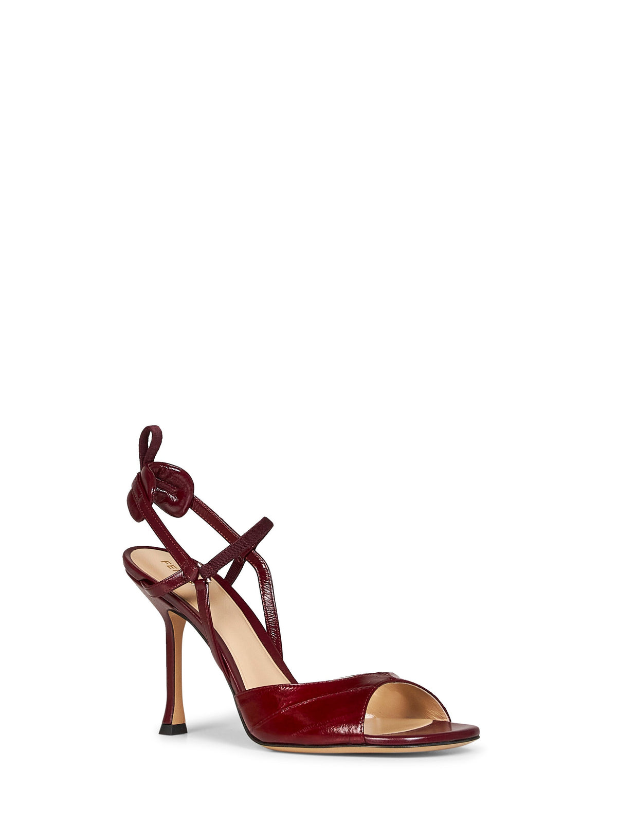 FENDI Fendi Women Burgundy Very Colibrì Sandals