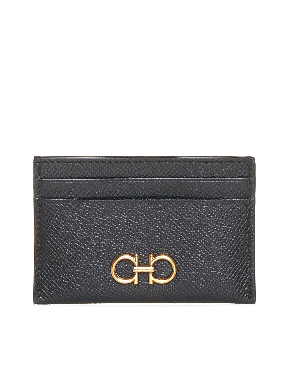 Ferragamo Women Gancini Leather Card Holder