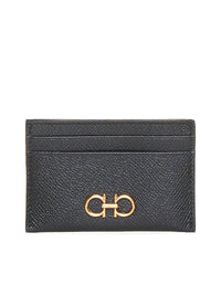Ferragamo Women Gancini Leather Card Holder