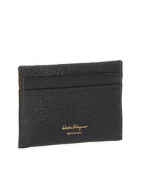 Ferragamo Women Gancini Leather Card Holder