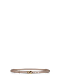 FERRAGAMO Ferragamo Women Warm Taupe Calf Leather Gancini Belt