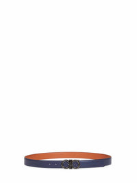 Ferragamo Men Two-Tone Gancini Reversible Belt
