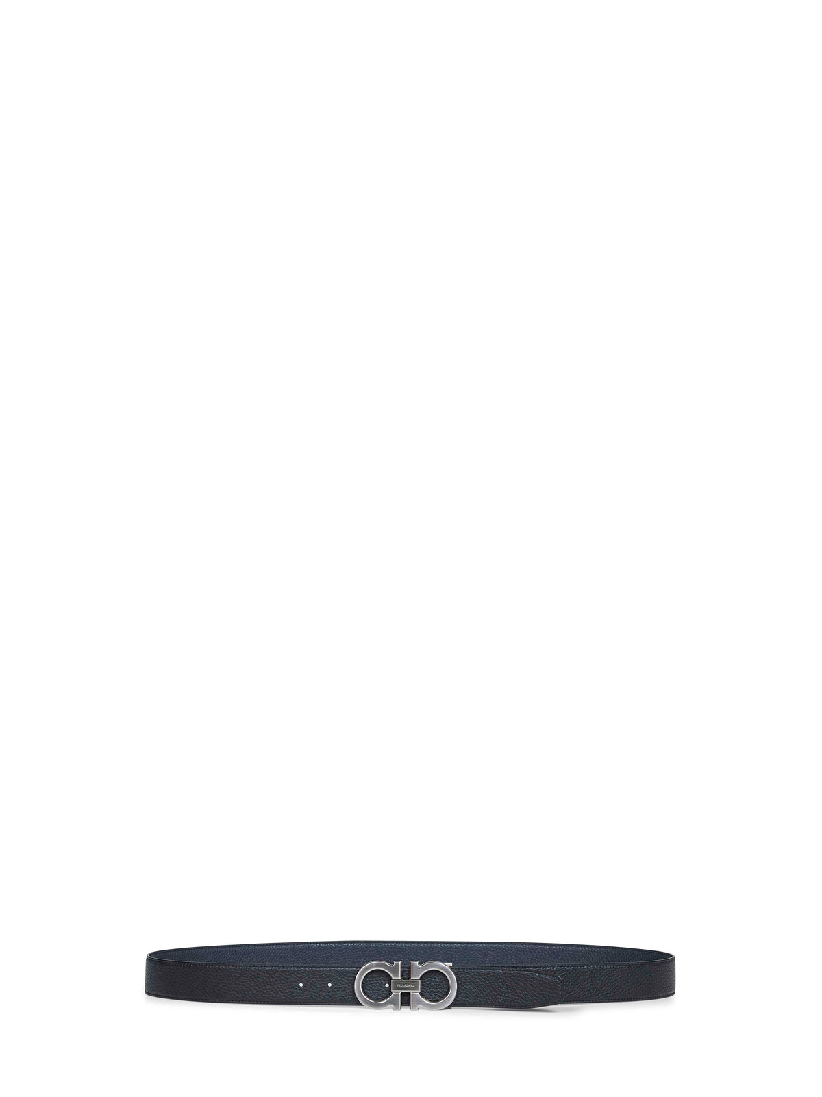 FERRAGAMO Ferragamo Men Two-Tone Gancini Reversible Belt