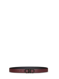 FERRAGAMO Ferragamo Men Two-Tone Gancini Reversible Belt