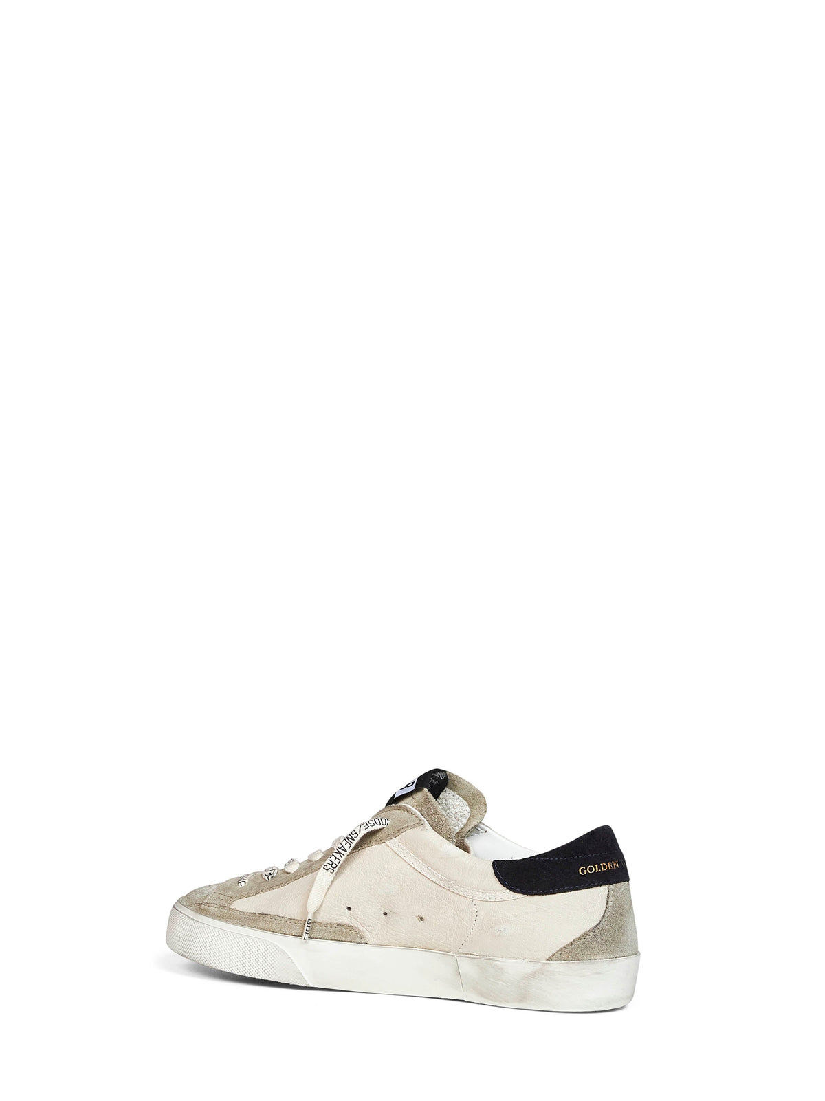 Golden Goose Men Cream Super-Star Sneakers