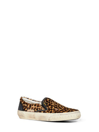 GOLDEN GOOSE Golden Goose Men Leopard-Print Calf Hair Vce Penstar Sneakers