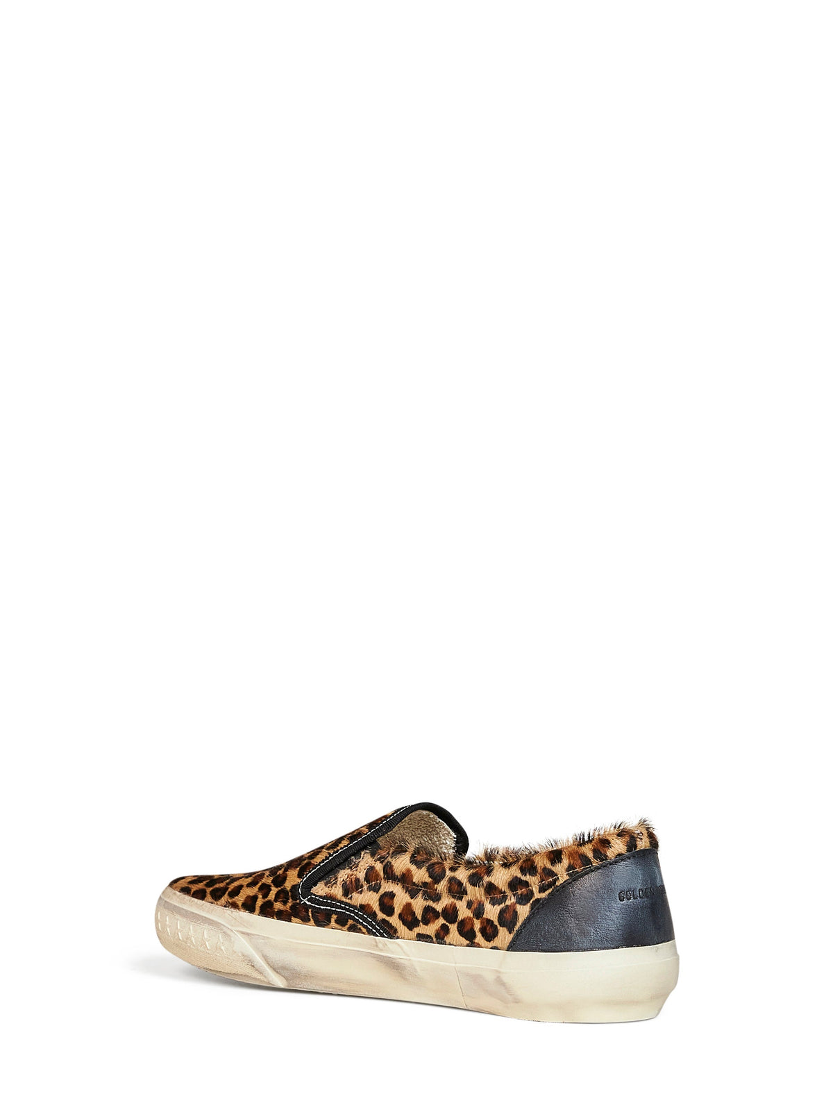 GOLDEN GOOSE Golden Goose Men Leopard-Print Calf Hair Vce Penstar Sneakers
