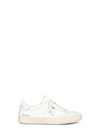 Golden Goose Men White Nappa Leather Soul Star Sneakers