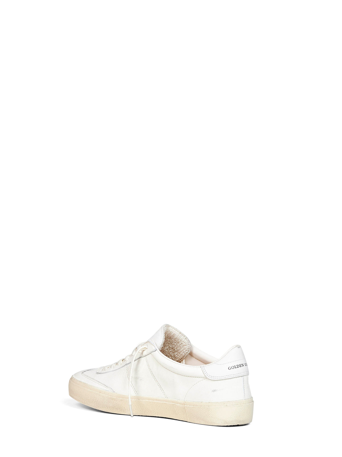 Golden Goose Men White Nappa Leather Soul Star Sneakers