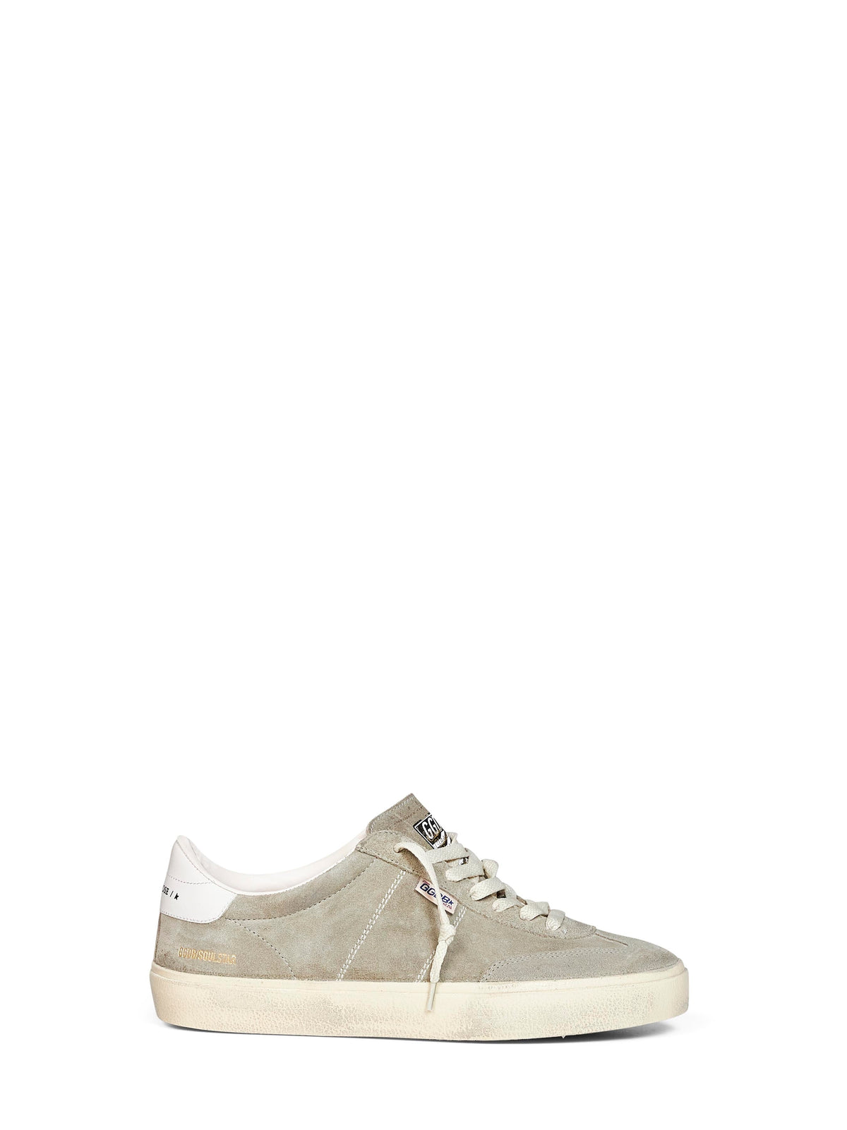GOLDEN GOOSE Golden Goose Men Taupe Suede Soul Star Sneakers