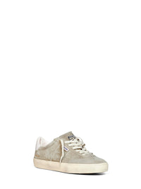 GOLDEN GOOSE Golden Goose Men Taupe Suede Soul Star Sneakers