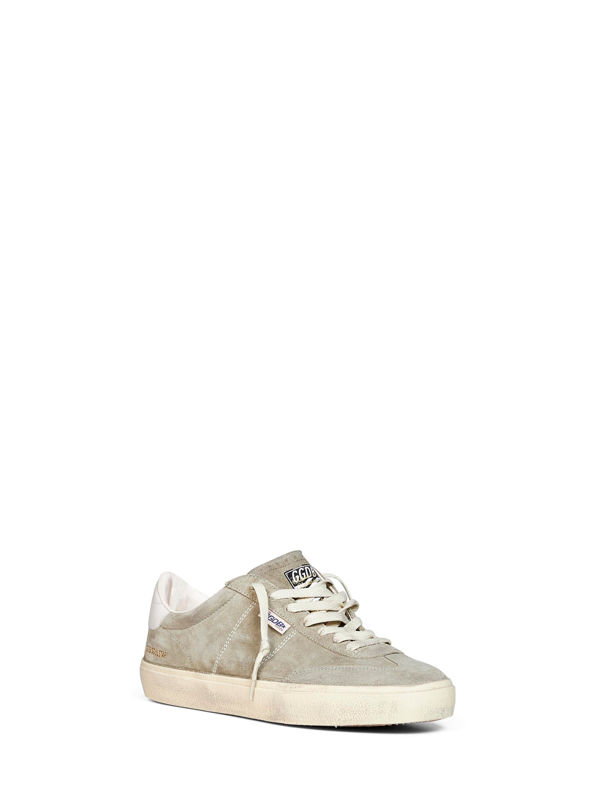 GOLDEN GOOSE Golden Goose Men Taupe Suede Soul Star Sneakers