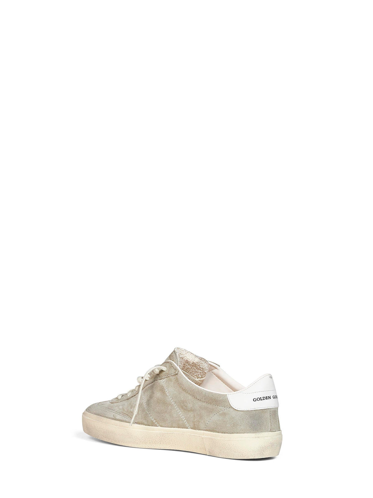 GOLDEN GOOSE Golden Goose Men Taupe Suede Soul Star Sneakers