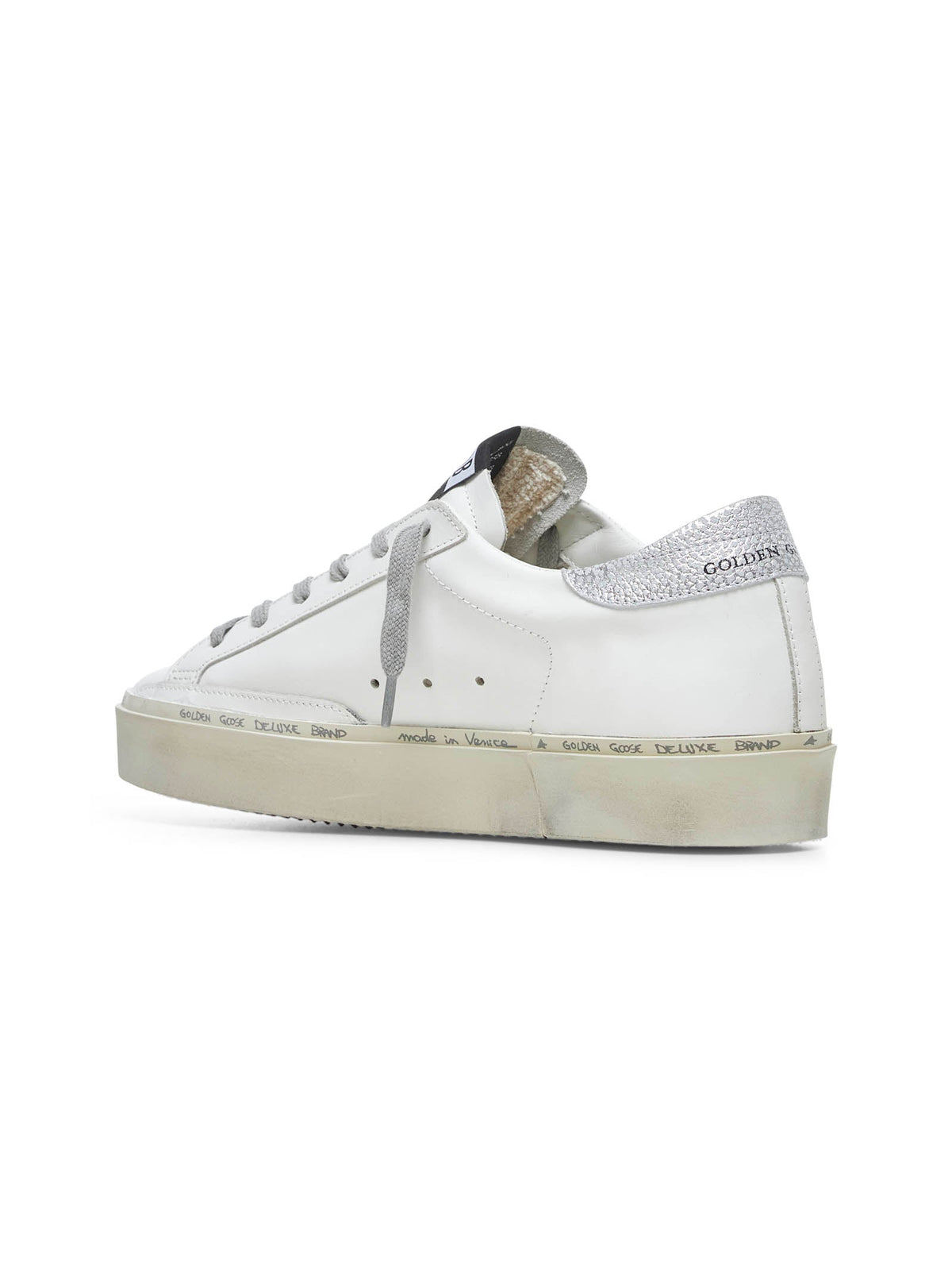 Golden Goose Women White Hi Star Sneakers