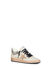 Golden Goose Women Cream Nappa Leather Ball Star Sneakers