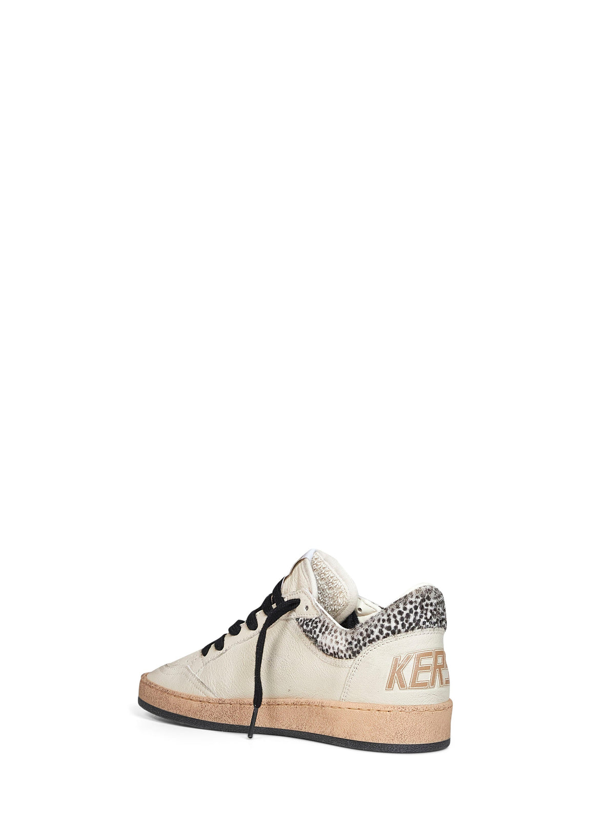 Golden Goose Women Cream Nappa Leather Ball Star Sneakers