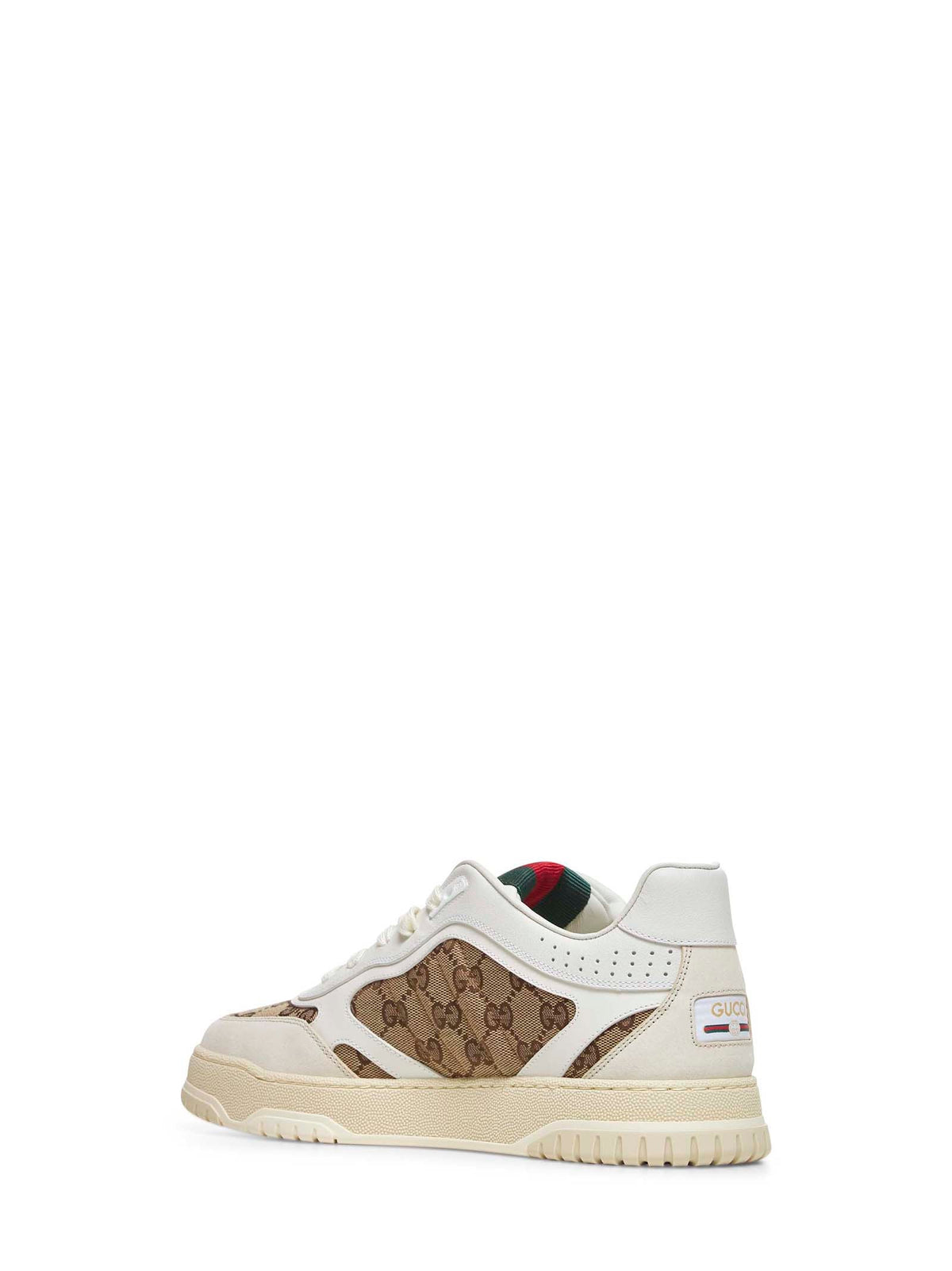 GUCCI Gucci Men Beige Gucci Re-Web Sneakers