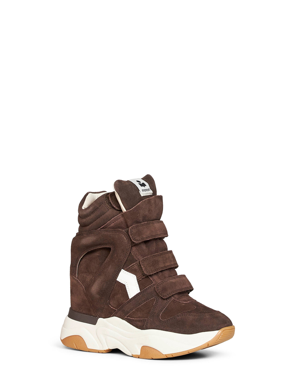 ISABEL MARANT Isabel Marant Women Chocolate Suede Balskee Sneakers