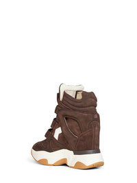 ISABEL MARANT Isabel Marant Women Chocolate Suede Balskee Sneakers