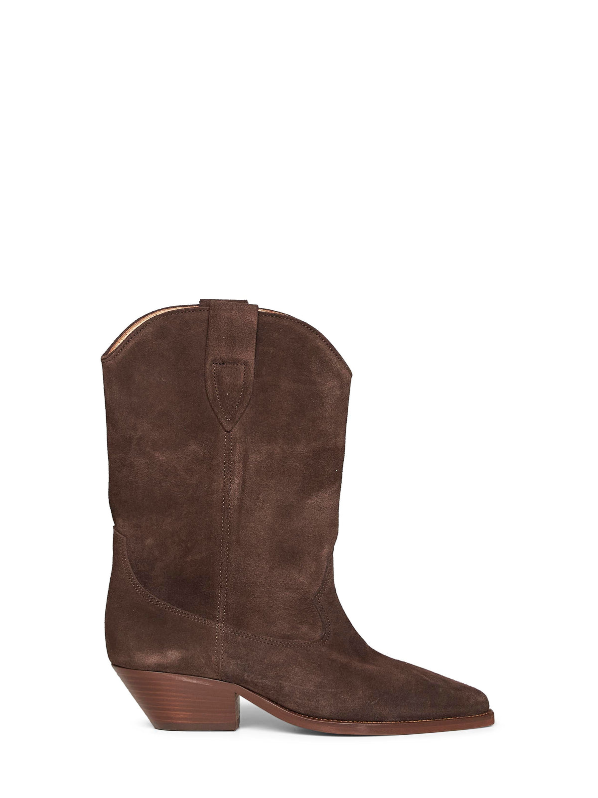 ISABEL MARANT Isabel Marant Women Chocolate Suede Duerto Western Boots