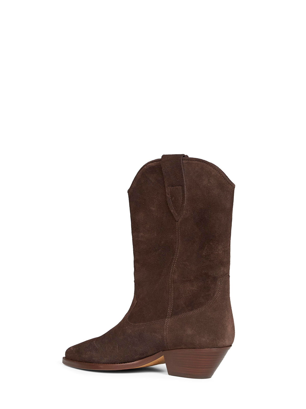 ISABEL MARANT Isabel Marant Women Chocolate Suede Duerto Western Boots