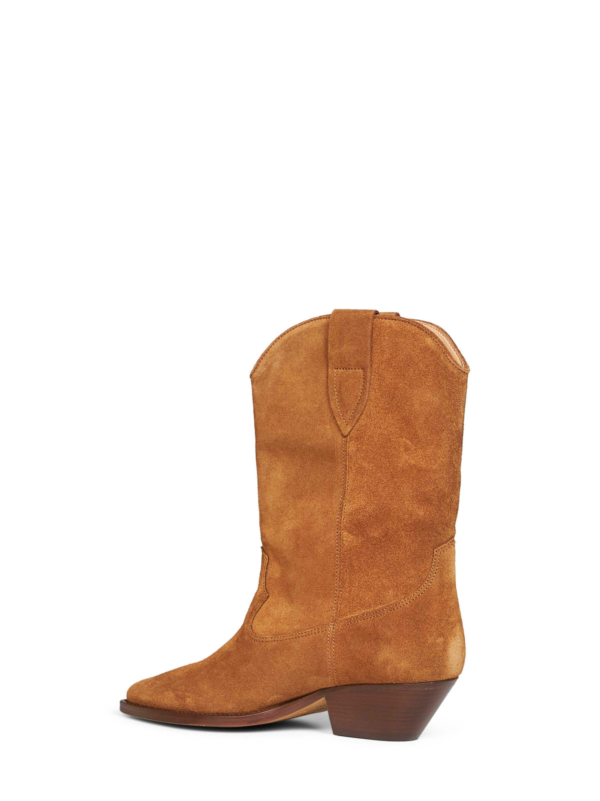 Isabel Marant Women Cognac Suede Duerto Western Boots