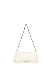 JACQUEMUS Jacquemus Women Light Ivory The Small Bisou Chaine Shoulder Bag