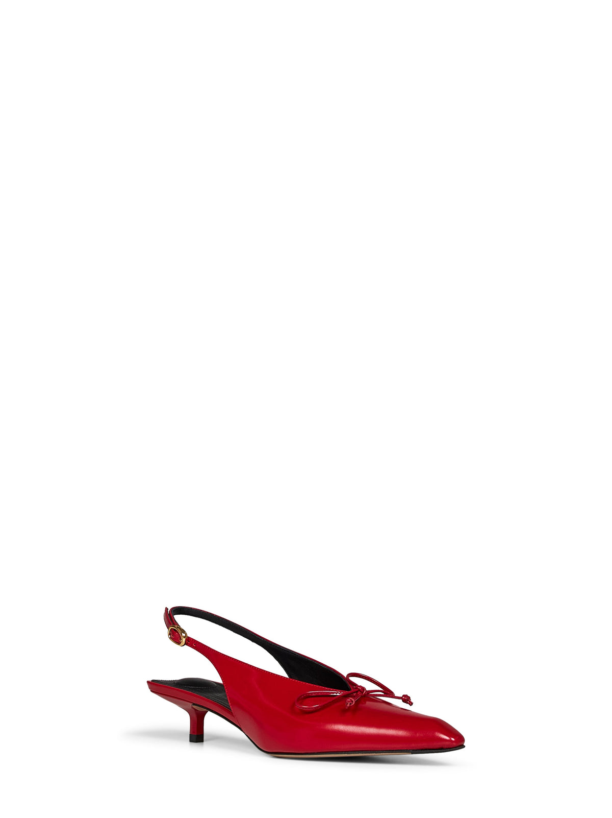 JACQUEMUS Jacquemus Women Red The Low Cubisto Slingback Pumps