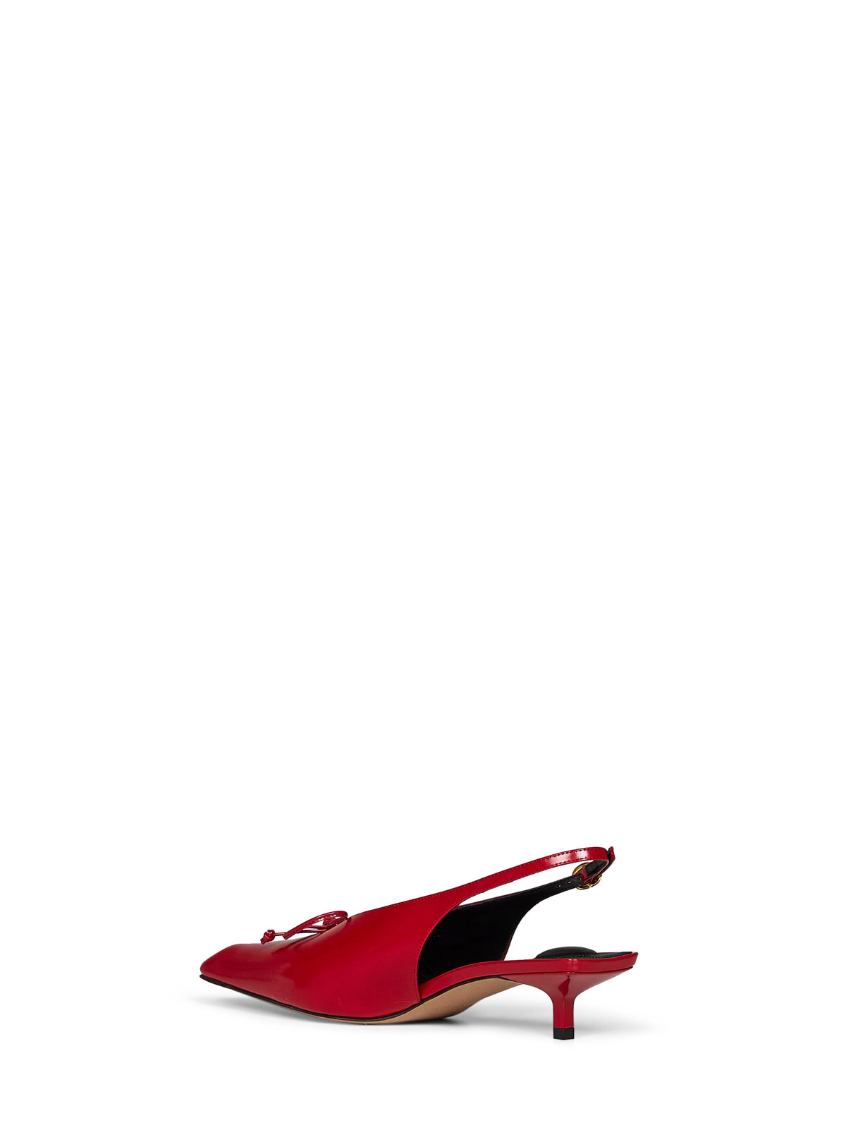 JACQUEMUS Jacquemus Women Red The Low Cubisto Slingback Pumps