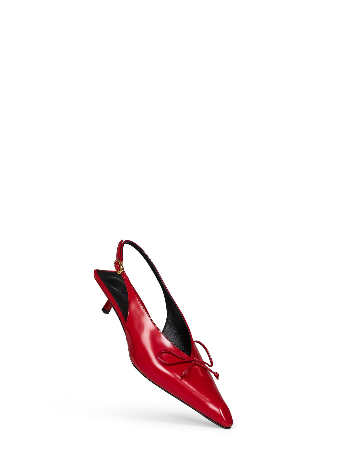 JACQUEMUS Jacquemus Women Red The Low Cubisto Slingback Pumps