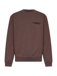 JACQUEMUS Jacquemus Men Brown Organic Cotton Fleece The Gros Grain Sweatshirt