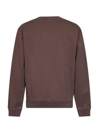 JACQUEMUS Jacquemus Men Brown Organic Cotton Fleece The Gros Grain Sweatshirt