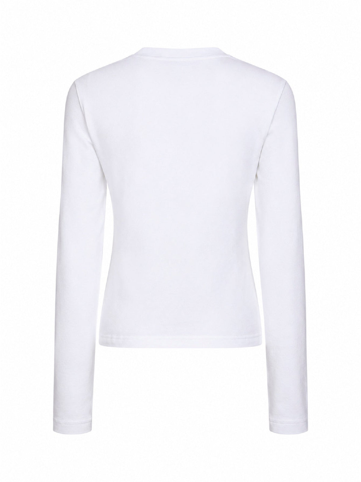 Jacquemus Women White The Gros Grain Long-Sleeved T-Shirt