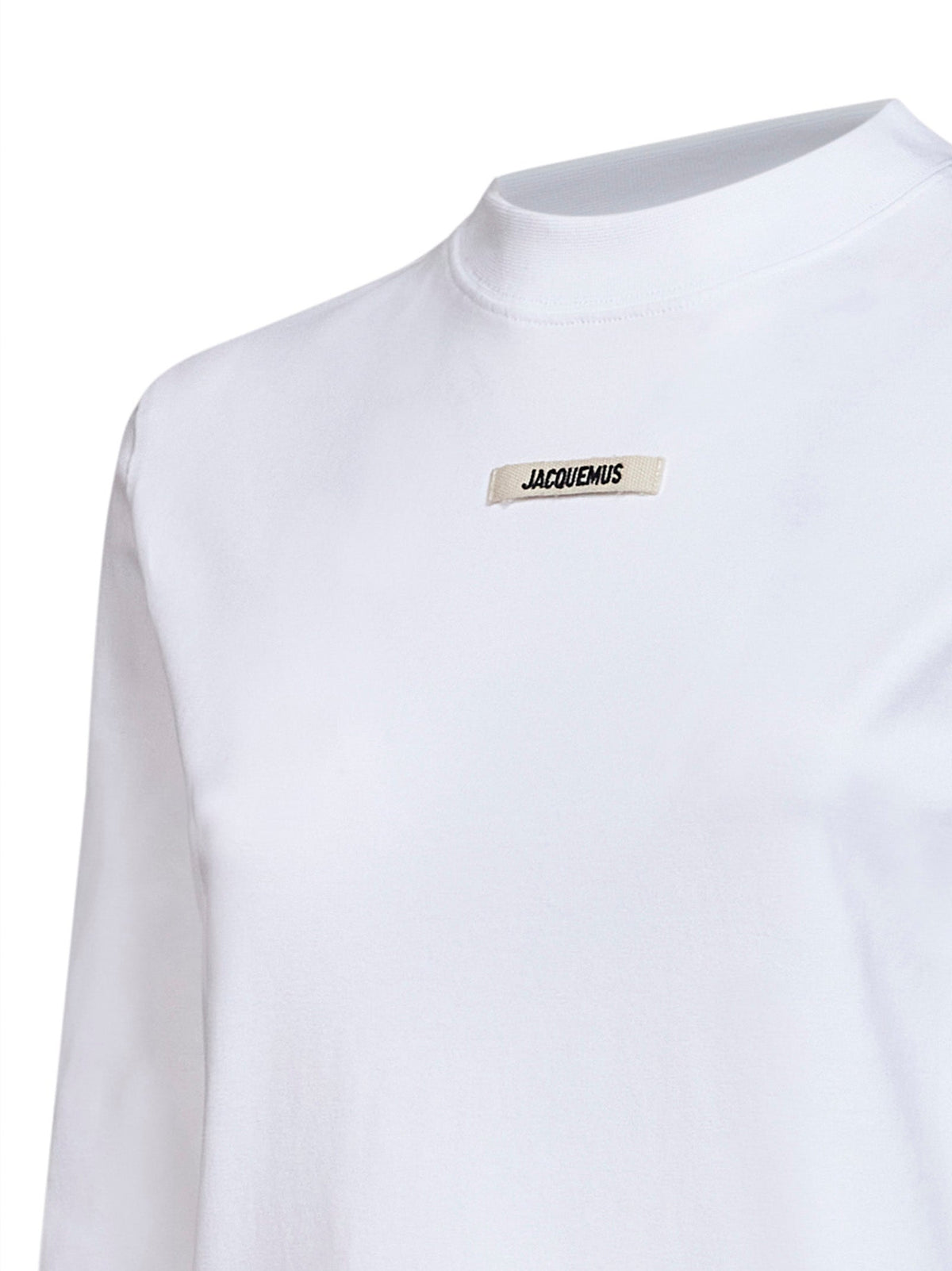 Jacquemus Women White The Gros Grain Long-Sleeved T-Shirt