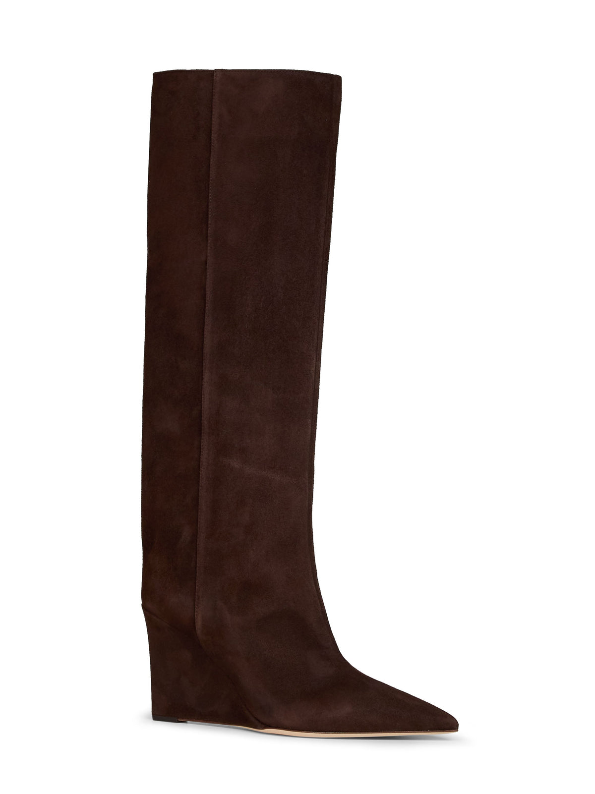 JIMMY CHOO Jimmy Choo Women Chocolate Suede Blake 85 Knee-High Boots