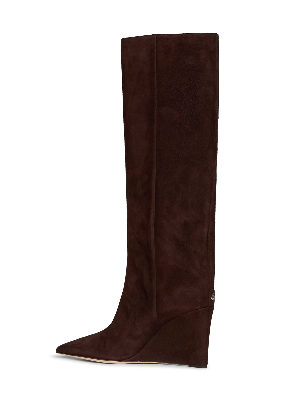 JIMMY CHOO Jimmy Choo Women Chocolate Suede Blake 85 Knee-High Boots